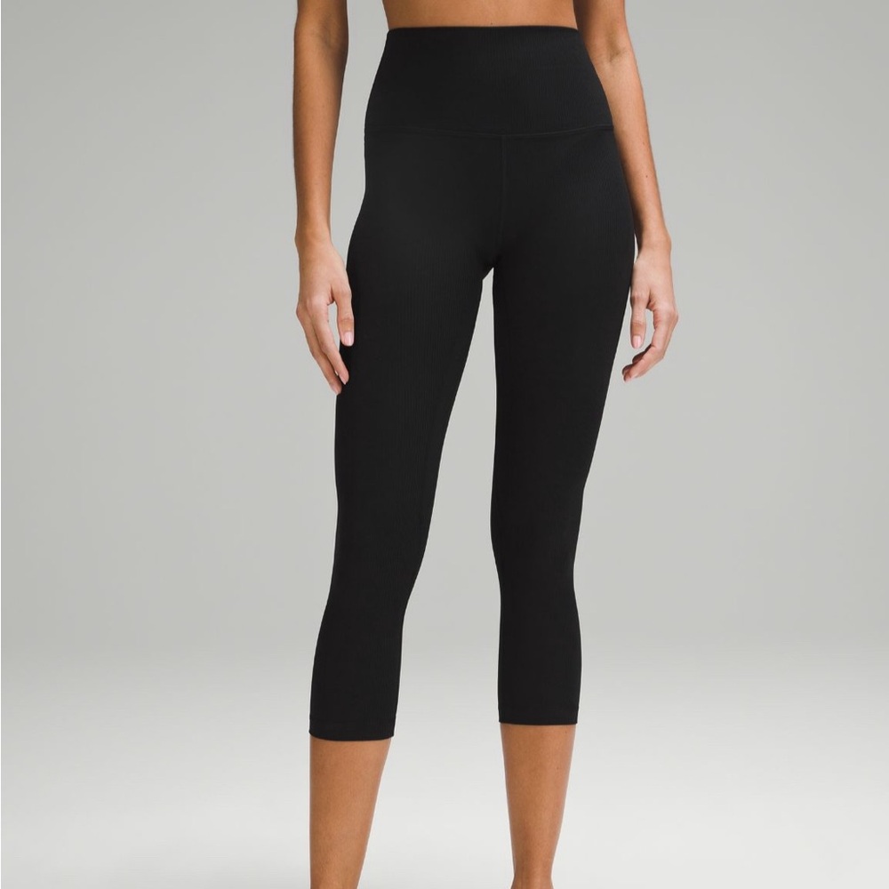 Lululemon Ribbed Leggings Crop